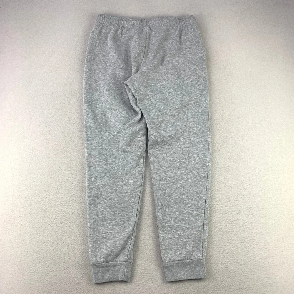 Adidas Golf Jogger Sweatpants Mens Medium Gray Fleece Lounge Cozy Casual Elastic